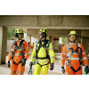 3 people wearing dbi-sala exofit-harness